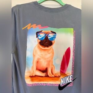 Nike graphic tee in slate blue/grey. Men’s small.